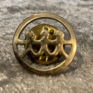 Vintage E. A. Adams United Way Logo Lapel Pin